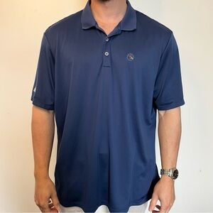 Adidas Blue Polo Golf short sleeve Shirt size 2xl